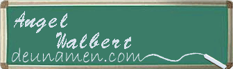 Angel Walbert Visitenkarte